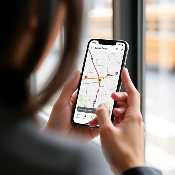 Bus tracking app